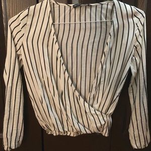 Brandy Melville small striped top